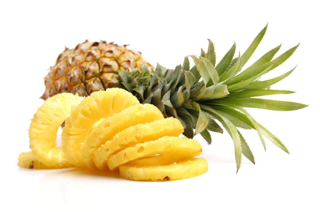 Pineapple extract from ABSlim